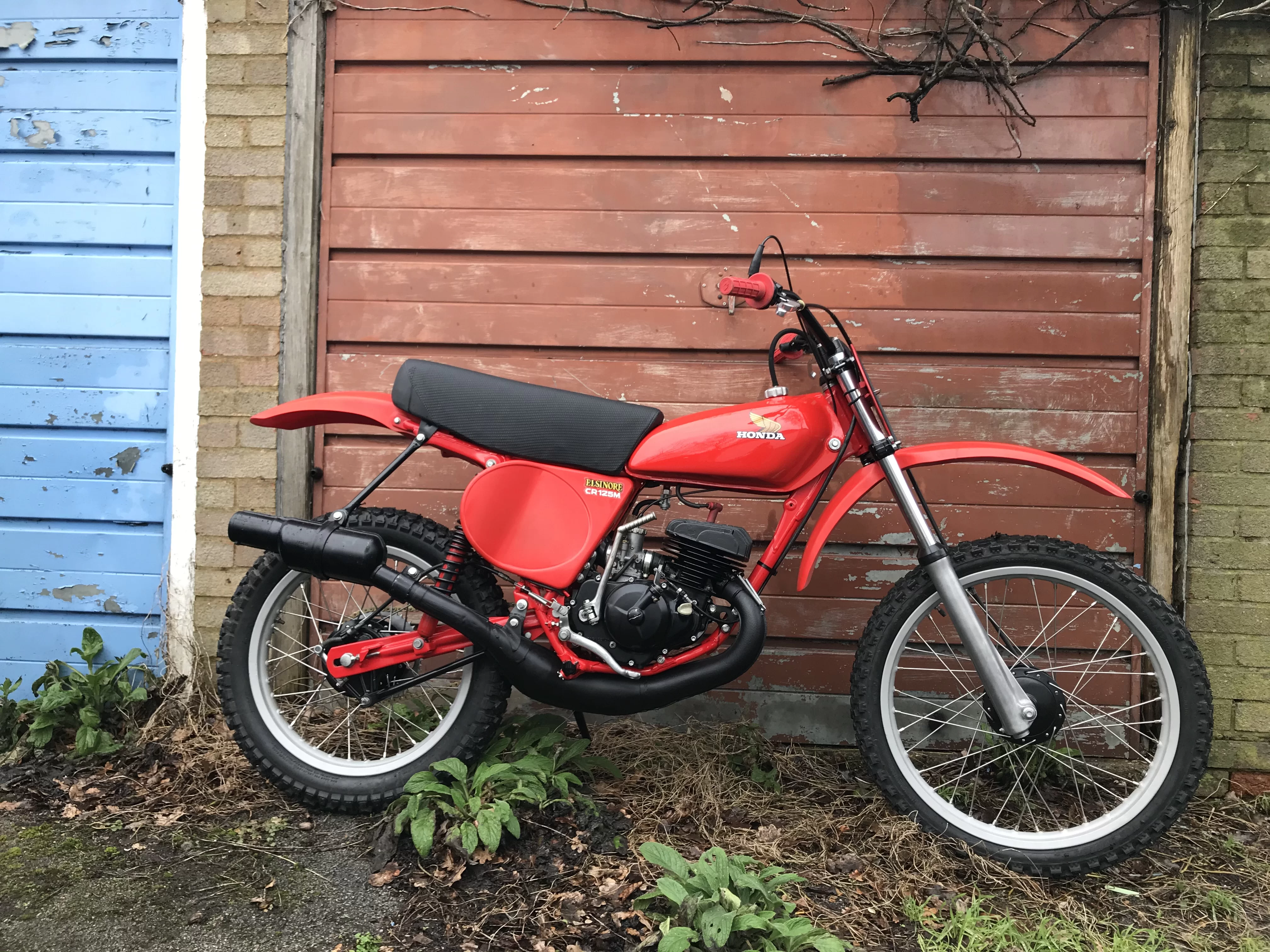 ‘76 Honda CR125M Elsinore , road legal