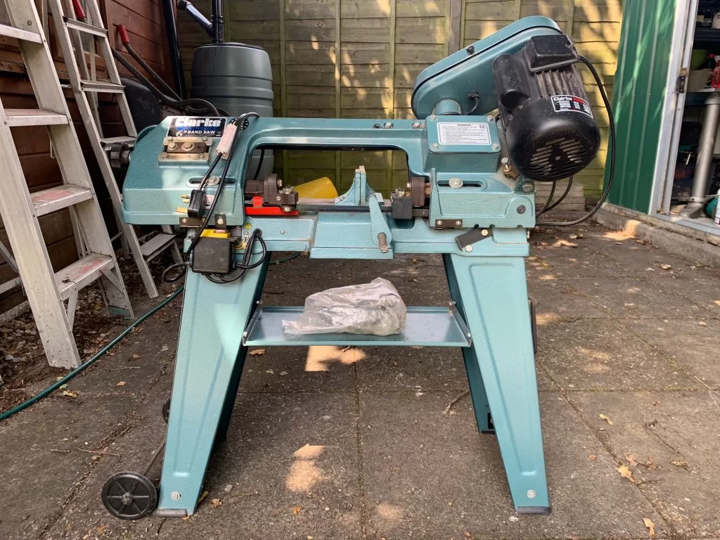 ***** SOLD Already ***** - Just posted on Ebay - my Clarke Powered Hacksaw / Bandsaw...