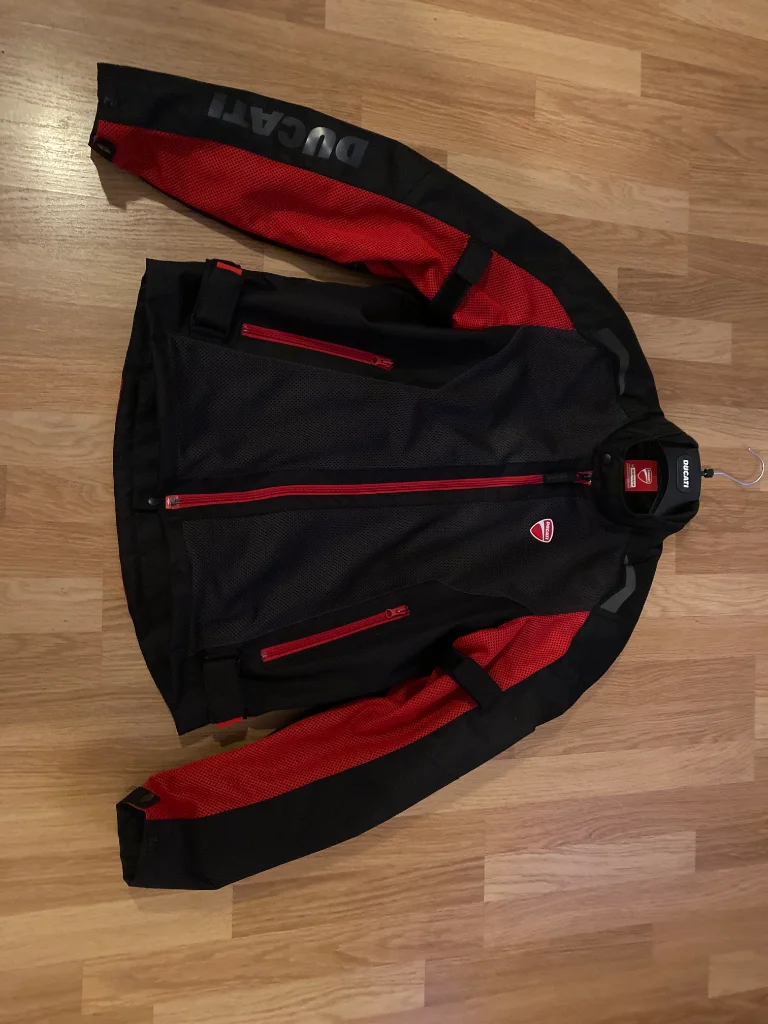 Ducati perforated summer riding jacket