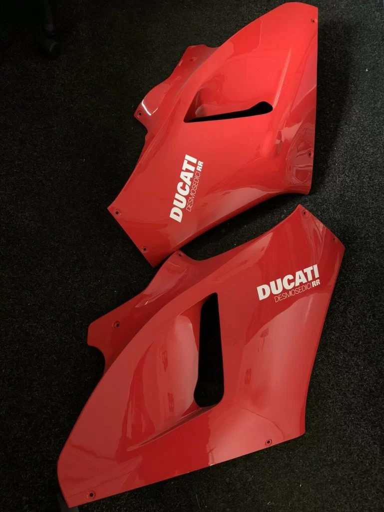 Ducati Desmosedici D16RR Side Fairings ‘Rosso’....How Much ? Blimey