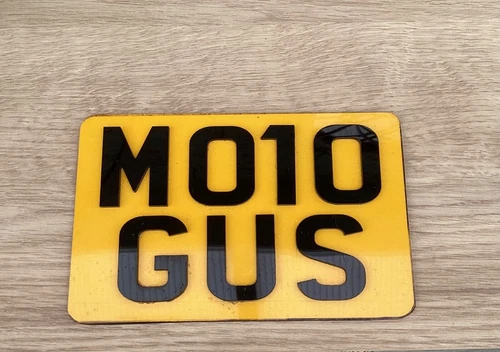 Moto guzzi plate?