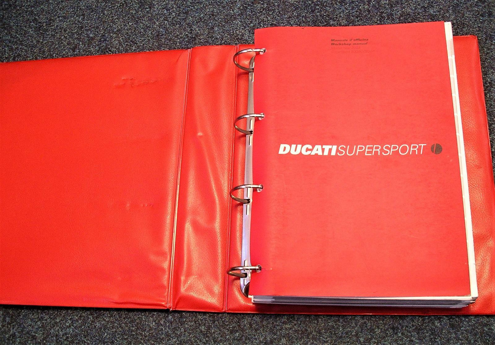 Various Ducati workshop manuals