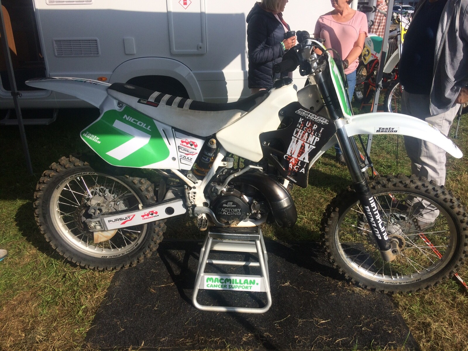 Image 3 - Honda CR250 1995 Ex Kurt Nicoll 2019 Farleigh bike VMXDN Super Evo 