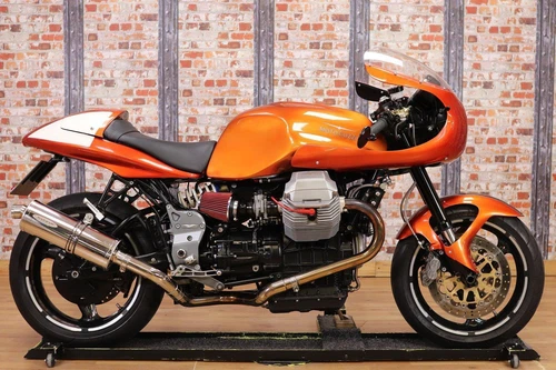 2004 MOTO GUZZI V11 SPORT BALLABIO - ONE-OFF CAFE RACER - STUNNING CUSTOM! - Picture 1 of 20