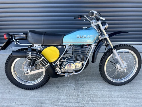 DUCATI 125 REGOLARITA CLASSIC OFFROAD 2 STROKE VERY ORIGINAL - Picture 1 of 23