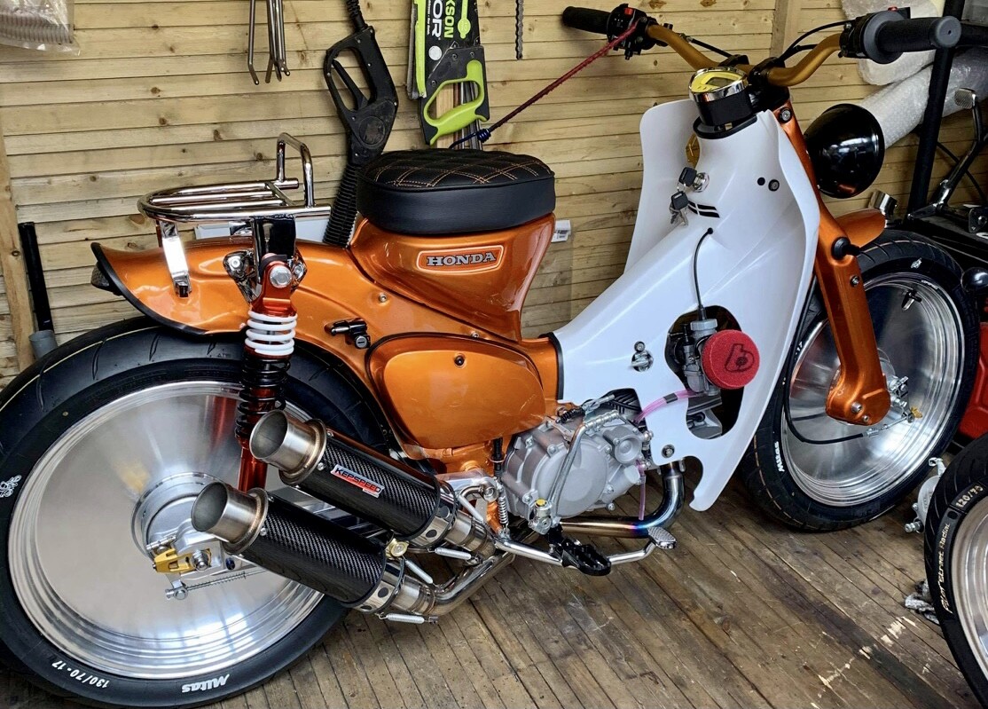 Image 1 - Honda, C50,C70,C90, Cub, Custom, Daytona 4 valve motor 100MPH stunning looking