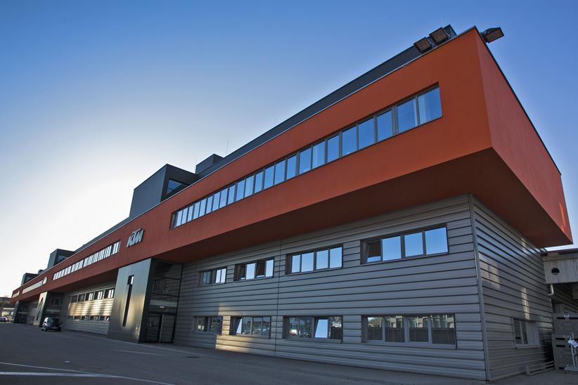 KTM factory in Austria